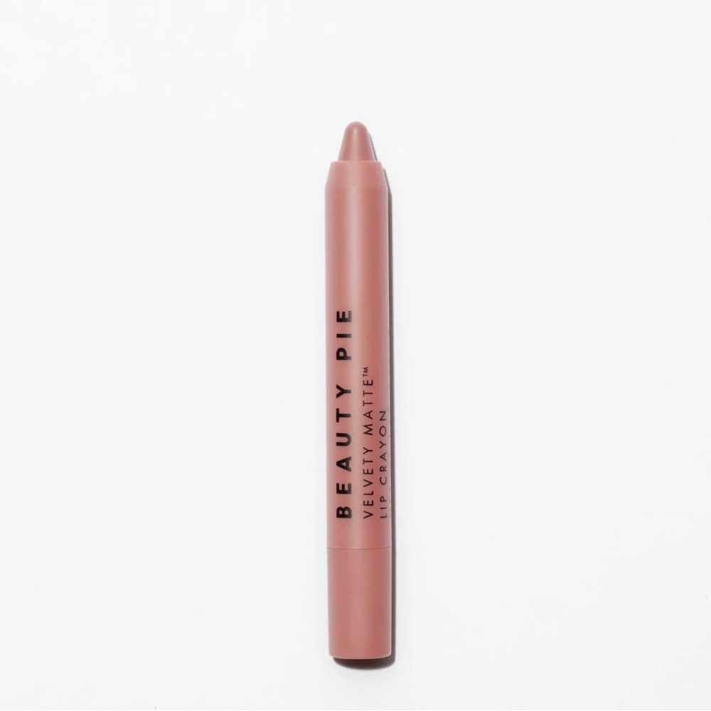NIB Beauty Pie Velvet Matte Lip Crayon Rummy Pink Neutral Toned Light Brown Nude - Picture 2 of 14